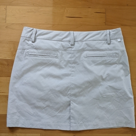 PUMA build in shorts mini skirt beige size 12 @C5 - Picture 7 of 9